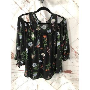 Sienna sky floral cold shoulder medium